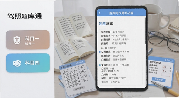 �������ͨ���ͬ�����¹��ܽ��棬���������ʾ��Ŀһ���Ŀ�ķ����ǩ���Ҳ�չʾ������ϸ�����Ĵ���ҳ�棬����Ϊ����ɫѧϰ������ϸ�ڰ�����ͨ������������⿨Ԫ��
