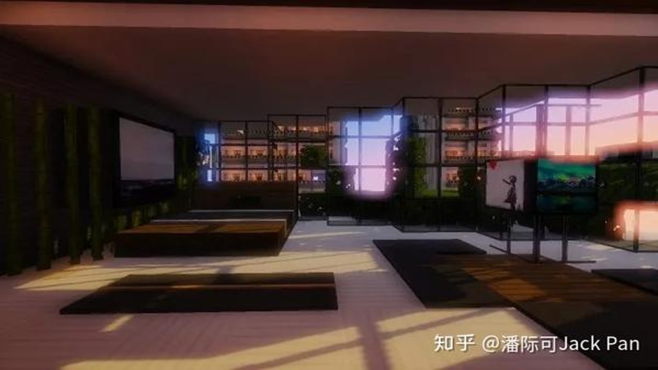 疯狂酒店MC材质 游戏内实机 酒店内饰 灯光 地毯 帧数 优化