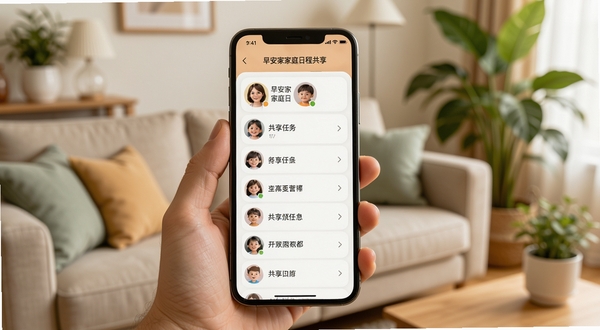�簲�Ҽ�ͥ�ճ̹������棬�ֻ���Ļչʾ��ͥ��Աͷ���빲�������б�������Ϊ������������ɳ������ֲ��׺��������ܰ��г��ɫ�����