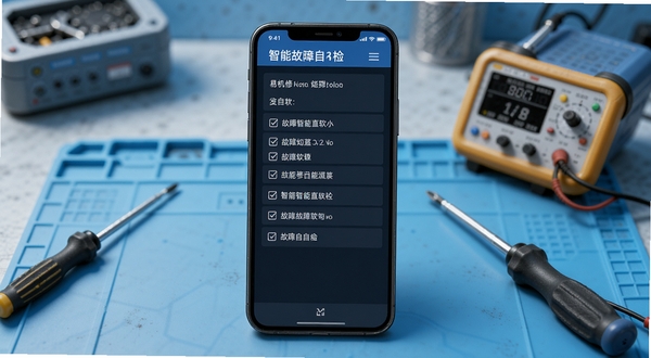 �׻����������ܹ����Լ���棬�ֻ���Ļ��ʾ����֢״��ѡ�б�������Ϊǳ��ɫ�Ƽ���ά�޹���̨���Ա߷�����˿���ͼ������