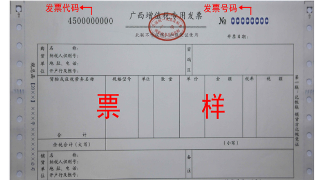 发票查查 发票查验入口 发票代码 发票号码 校验码 填写示例