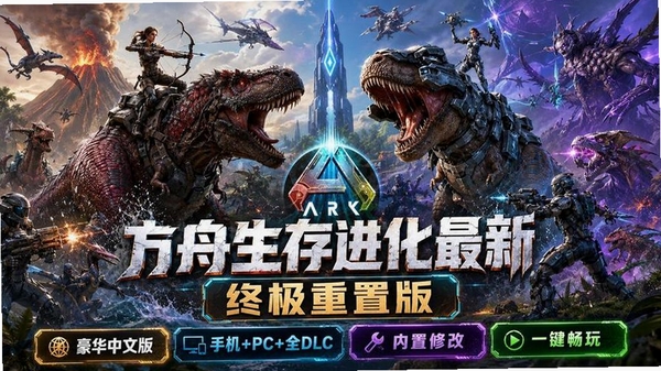 方舟终极直装带七图无上帝模式运行截图
