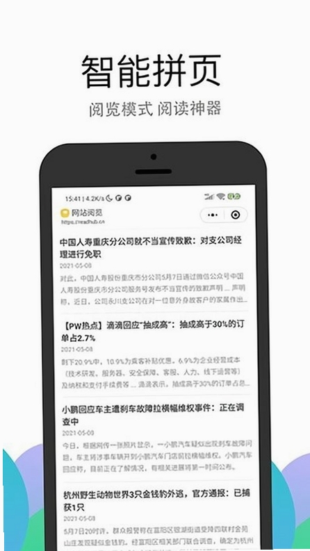 PP浏览器运行截图