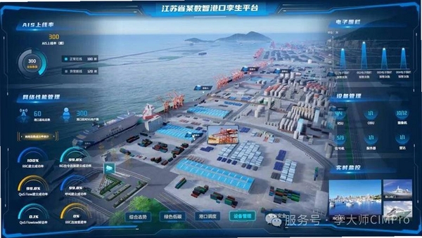 数智船厂运行截图