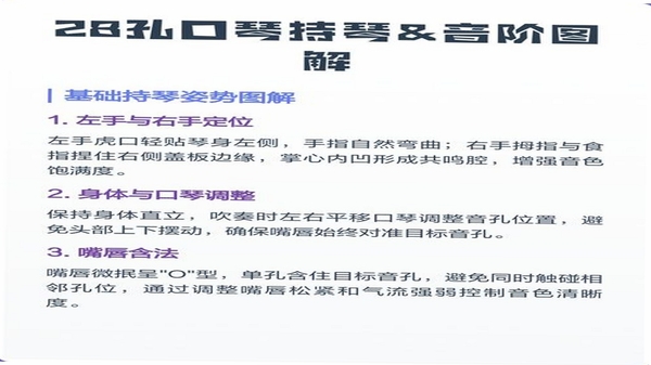 HUA pocket harmonica 手机口琴演奏手势操作图