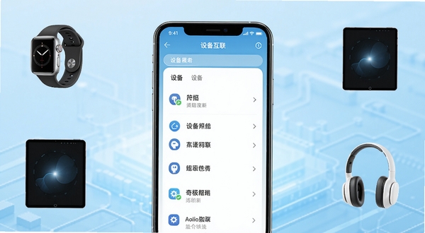 �漫��������������չʾ�������������ֻ���Ļ��ʾ�豸�����б�����������Ϊǳ��ɫ�Ƽ��н��䣬��Χ���������ֱ���ƽ�塢�������豸ͼ�꣬������������������Booguģ������