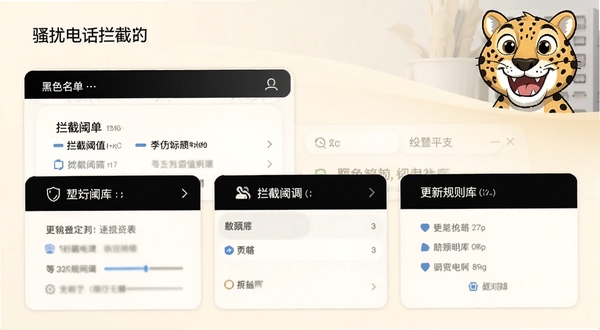 ɧ�ŵ绰���ر����ý��棬չʾ�ڰ�����������������ֵ���ڡ����¹�����ѡ�������ÿ�Ƭʽ���֣��Ա������������Ͻ�΢Ц������Ϊ��͵��װ�ɫ