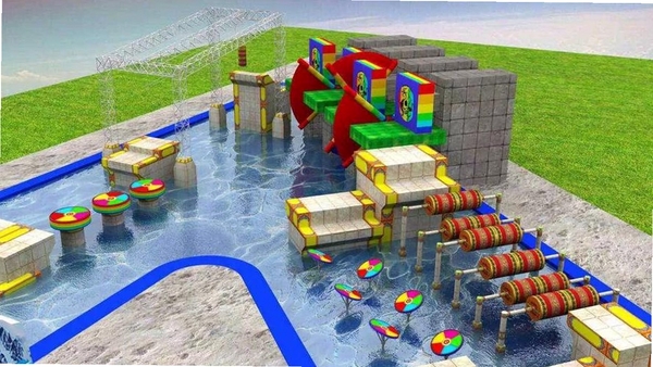 水上乐园大作战关卡场景