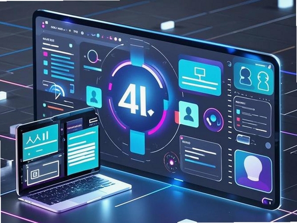 AI数字矩阵运行截图