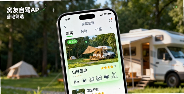 窝友自驾运行截图