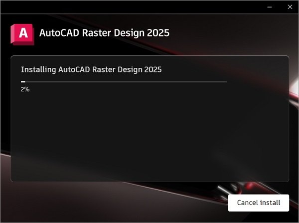 Autodesk AutoCAD Raster Design 2025中文最新版运行截图