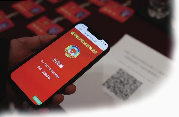 政协联线运行截图