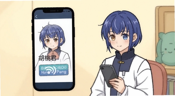 胡桃翻译君 离线翻译模式 手机无网络 基础词库查询 简约插画风格