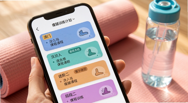 ��������ѵ���ƻ����棬�ֻ���Ļ��ʾ�ֽ׶ογ̿�Ƭ����Ƭ�ϱ�ע���š����׵ȱ�ǩ������Ϊ�٤�����˶�ˮ��������������ů����������ѵ���ƻ��Ĳ�θ�