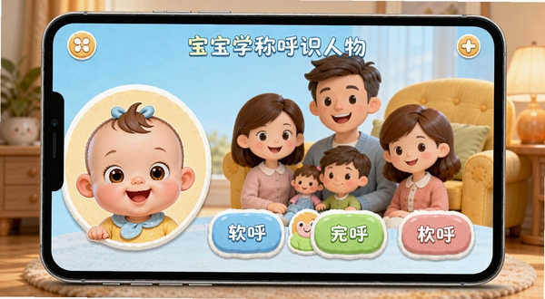 ����ѧ�ƺ�ʶ���� ���������� ��ͨ��� ����ͷ�� ��ͥ��Ա�ƺ���ť ɫ����� �ʺ϶�ͯ ����Ϊ��ů�Ҿӻ��� ����UIչʾͼ