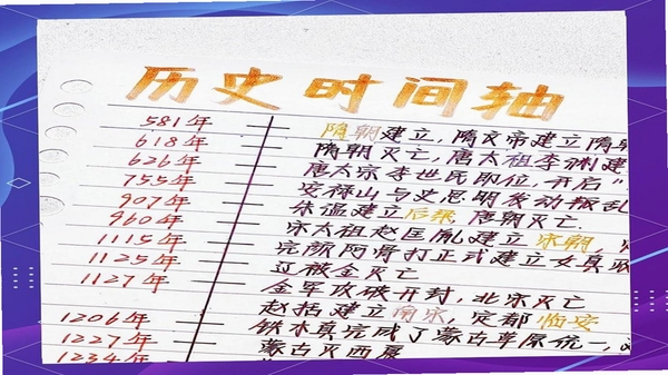 寻史笔记 历史记录 时间线 界面