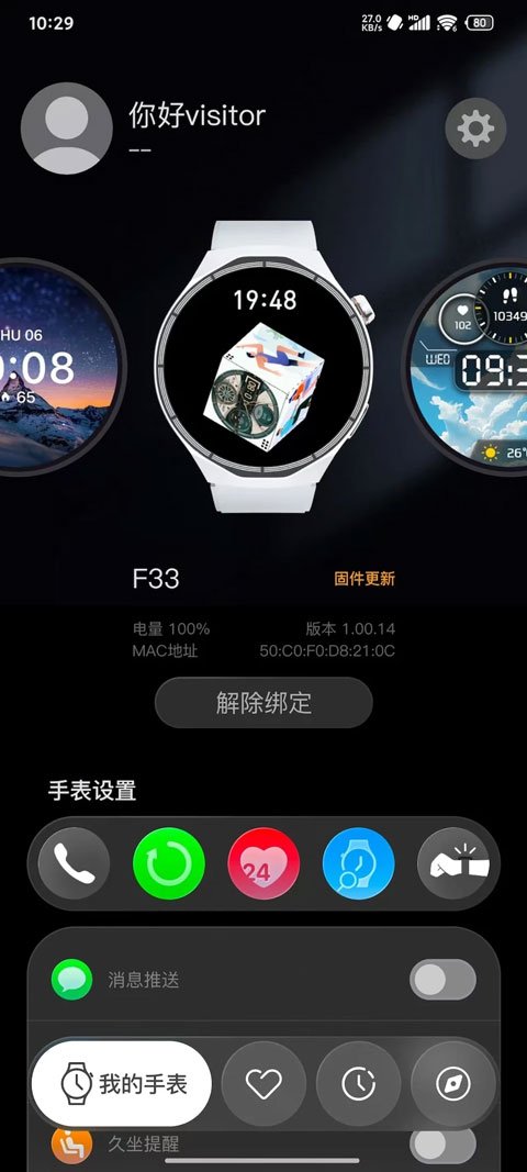 Lewear Pro智能手表管理工具运行截图