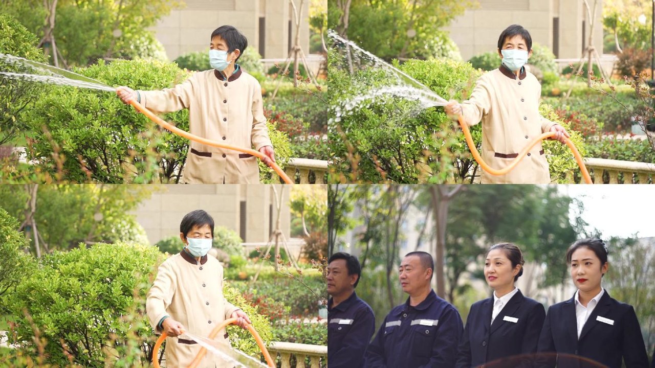 得倍德物业 小区物业服务实拍