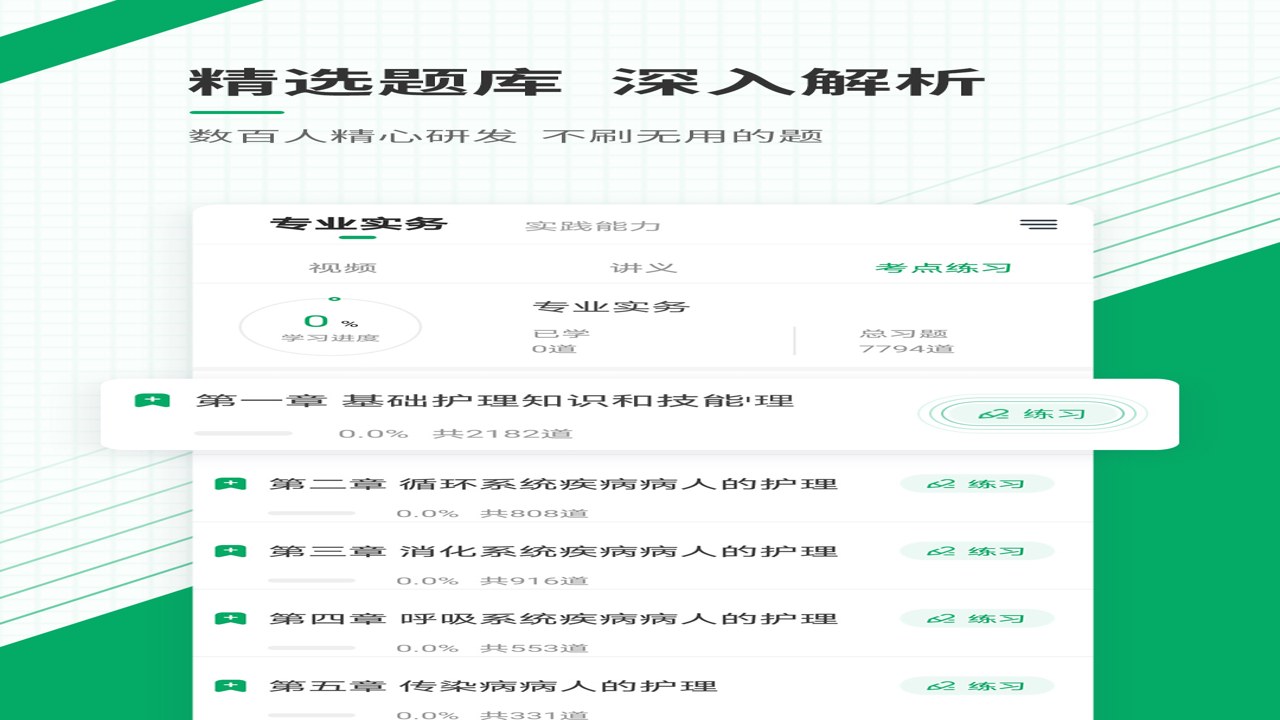 执业护士万题库 免费下载 历年真题 刷题app