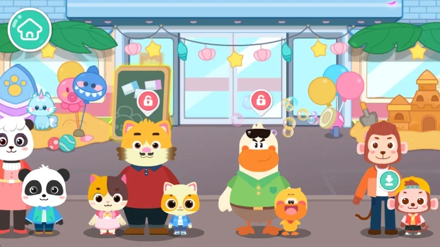 宝宝巴士超市游戏运行截图