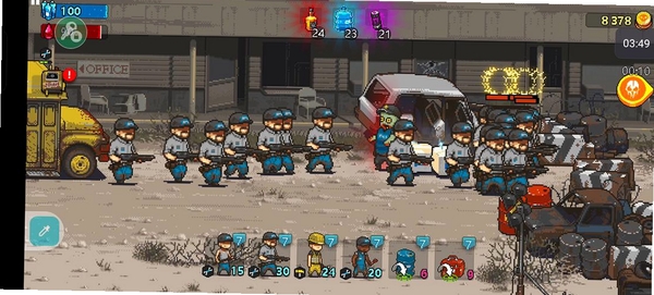 死亡威胁:僵尸战争Dead Ahead:Tactics运行截图