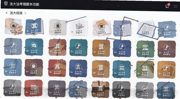 法大法考错题本功能界面截图