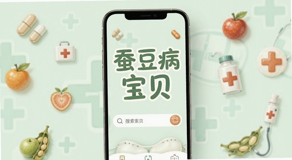 �϶�������Ӧ����ҳչʾ���棬��������Ϊ�ֻ���Ļ����ͼ����Ļ��������ʾ�϶��������ĸ����ּ������򣬱���Ϊ��͵�ǳ��ɫҽ�ƽ��������Χ��׺ҩ�衢ˮ����ҽ��ʮ�ֵ�Сͼ�꣬����ɫ��������ů���ʺ��ƶ�Ӧ��չʾ����