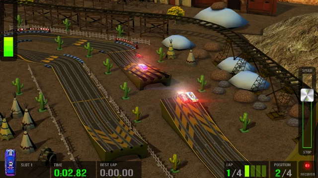 高科技赛车:模拟玩具车赛 pc版运行截图