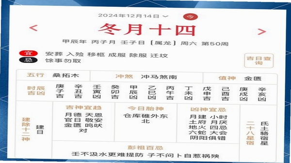 黄道吉日老黄历 每日提醒设置方法