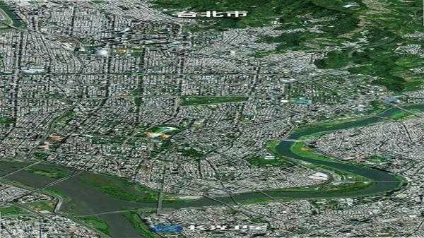 3D卫星高清街景地图 卫星影像对比图
