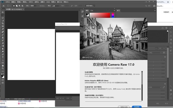 Adobe Camera Raw 17汉化版运行截图