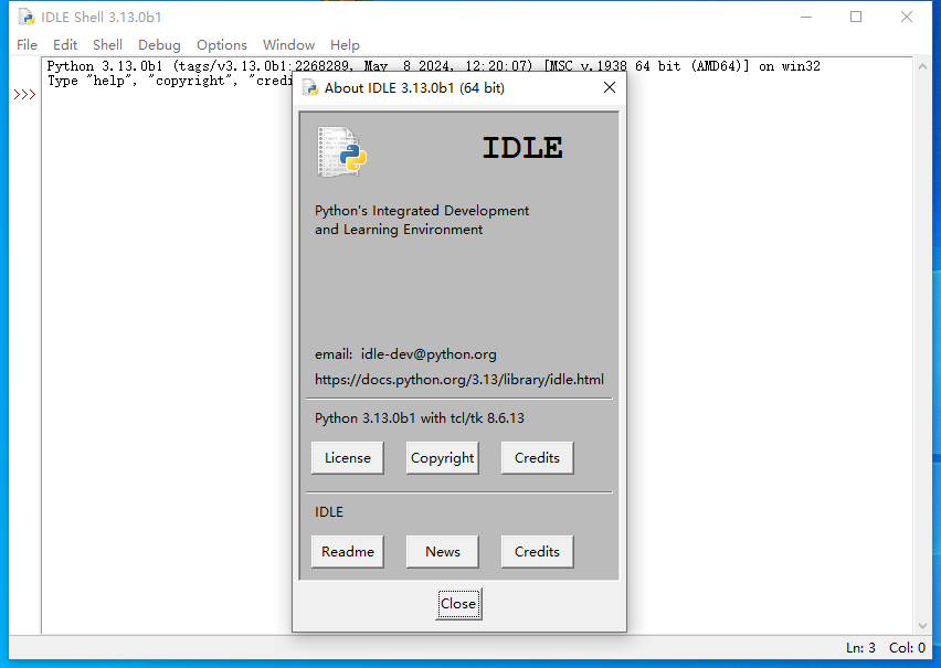 Python 3.14.7汉化版运行截图