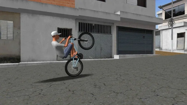 摩托平衡3D游戏(Moto Wheelie 3D)无限金币版运行截图
