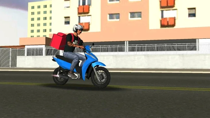 摩托平衡3D游戏(Moto Wheelie 3D)无限金币版运行截图