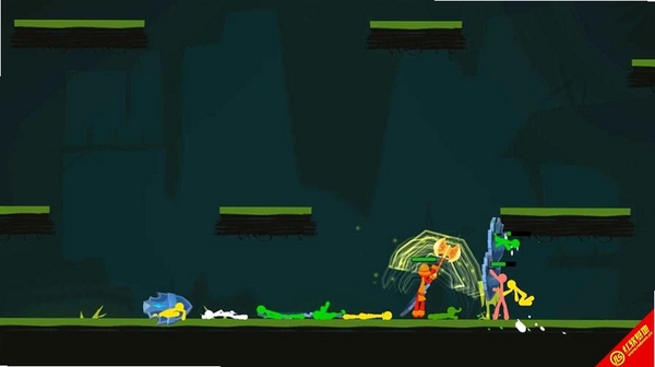 火柴人流放英雄Stickman Exile Hero运行截图