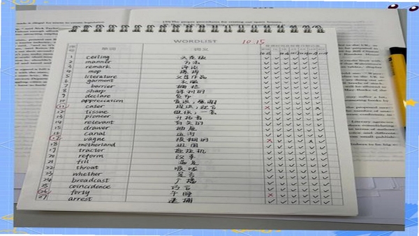 快易词霸 生词本 功能界面