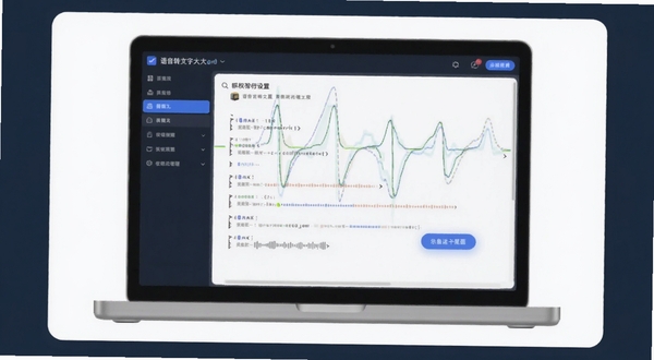 语音转文字大师权限设置与后台运行管理界面示意图