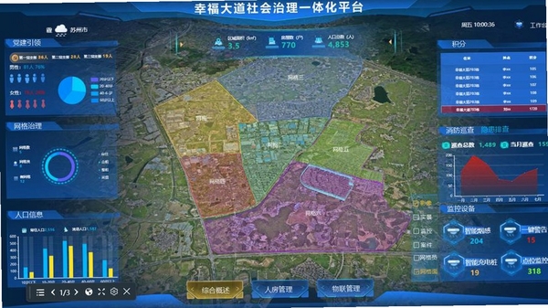 经世营城 网格化管理 界面截图