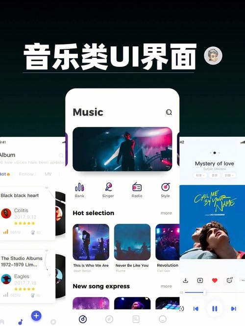 云极音乐运行截图
