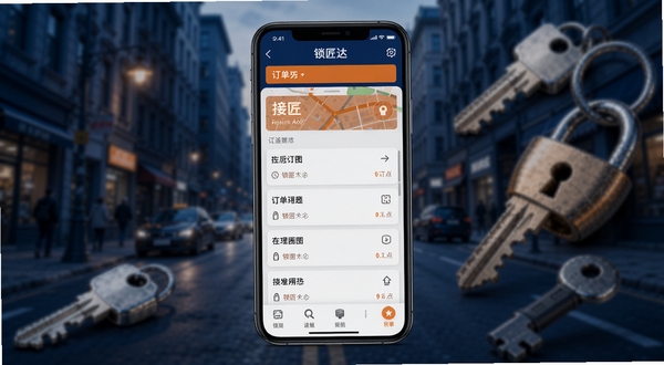 ����������������ȫòչʾ����������Ϊ�ֻ���Ļ��ʾ������APP�Ķ����б��͵�ͼ�ӵ����棬��������Ϊ�黯�ĳ��нֵ���Կ������Ԫ�أ�����ɫ���������ͳ�ɫΪ����ͻ��רҵ���߸�