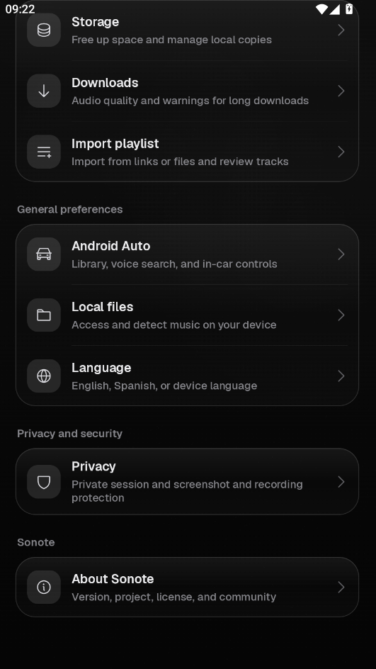 Sonote音乐app下载最新版本运行截图