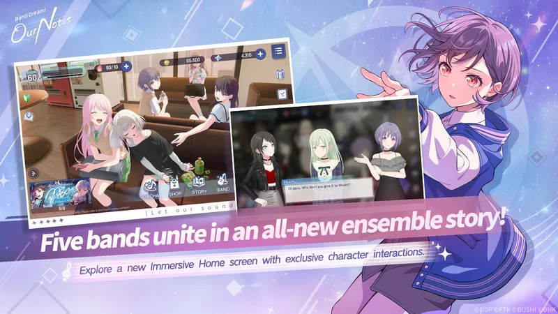 BanG Dream! 交织的乐章国际服运行截图