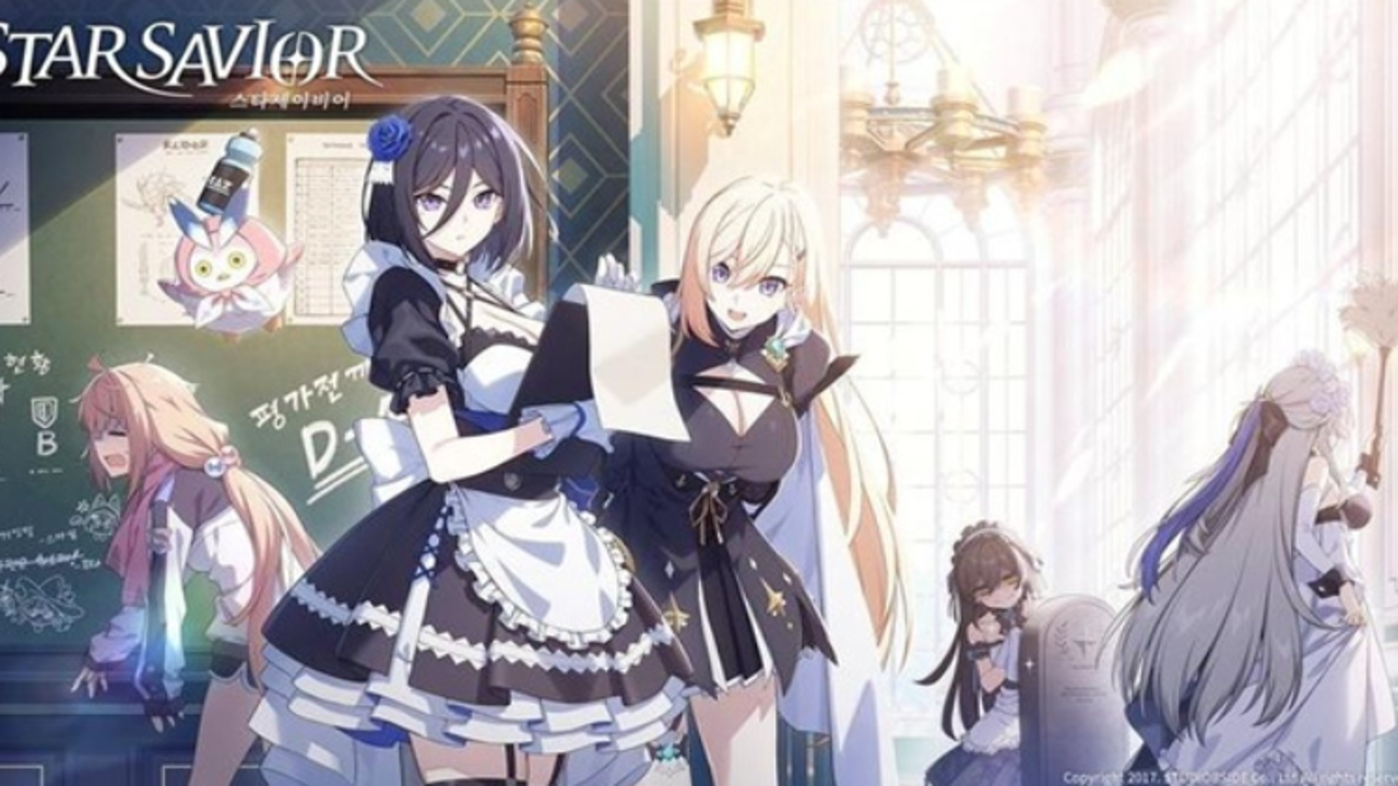 星之救世主 (StarSavior)国际服 角色职业选择及初期装备界面