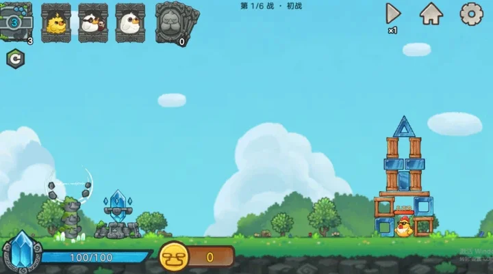愤怒的小鸟杀戮尖塔版运行截图