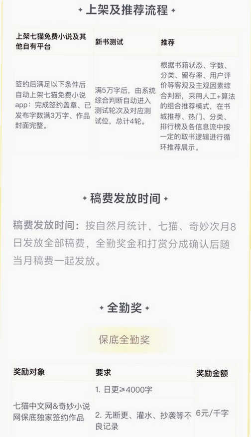 七猫免费小说运行截图