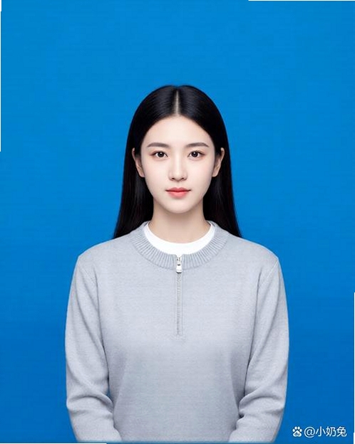 蓝底证件照运行截图