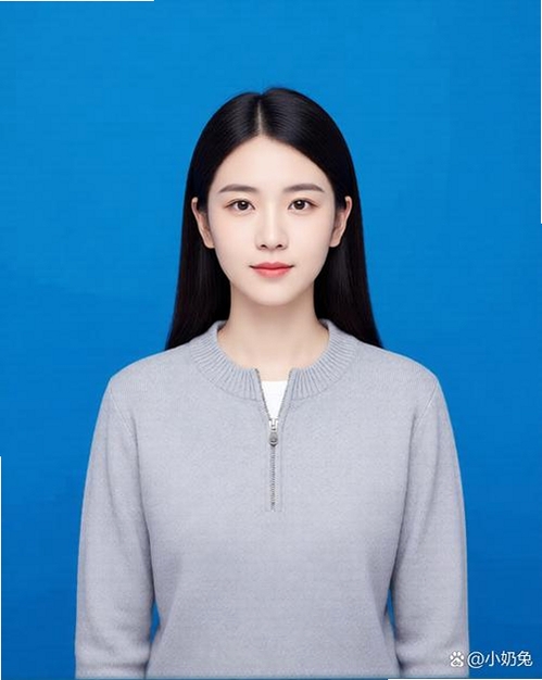 蓝底证件照运行截图