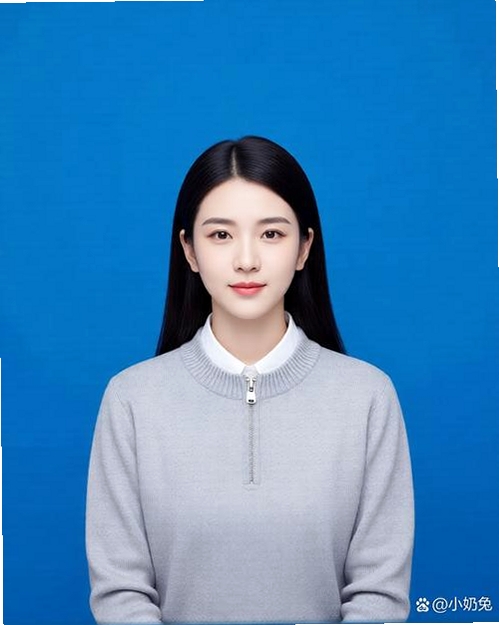 蓝底证件照运行截图