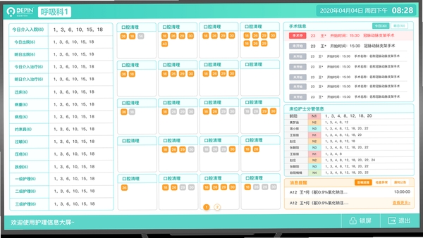 凯瓴照护护理服务app 护理日志界面