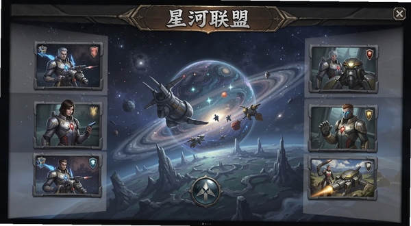 星河联盟主界面展示